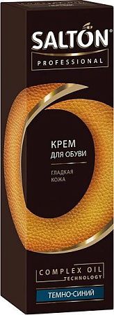 ✔️САЛТОН ПРОФ.Крем/обуви 75мл. туб. тем.син.(12) - купить за  в г. Махачкале