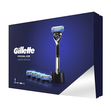 ✔️ ПН GILLETTE FUSION ProGlide Flex бритв с 1 смен кас limited+FUSION 4сменКасс+подставка - купить за  в г. Махачкале