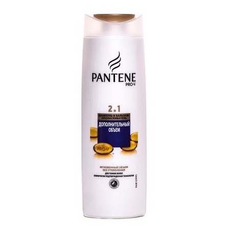 PANTENE Шампунь 400мл Дополнительный объем для нормальных и жирных волос  от магазина МылоПорошок