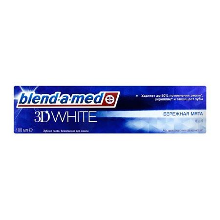 ✔️BLEND_A_MED Зубная паста 100мл 3D White Medic Delicate  - купить за  в г. Махачкале