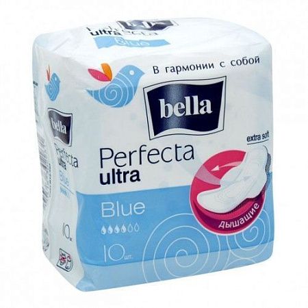 ✔️BELLA Прокладки 10шт Perfecta Ultra Blue /36 - купить за  в г. Махачкале