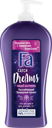 ✔️FA Гель для душа 750мл. Catch dreams Лавандовый аромат - купить за  в г. Махачкале