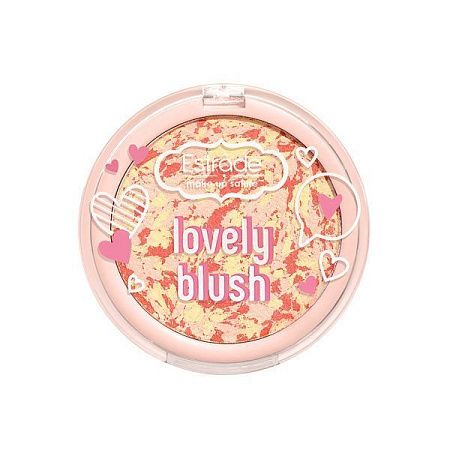 ✔️ESTRADE Румяна компактные 5г Lovely blush 201 - купить за  в г. Махачкале