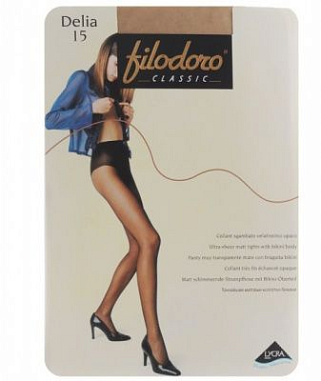 ✔️Filodoro Колготки 15den 2S DELIA Playa - купить за  в г. Махачкале