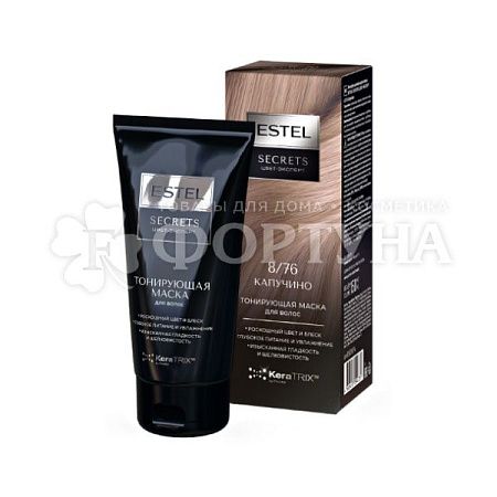 ESTEL SECRETS Цвет-эксперт Тонирующая маска д/волос 8/76 Капучино от магазина МылоПорошок