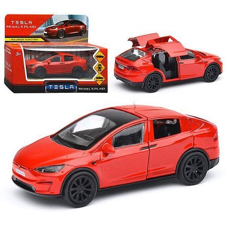 ✔️Машина металл tesla model x plaid 12см  - купить за  в г. Махачкале