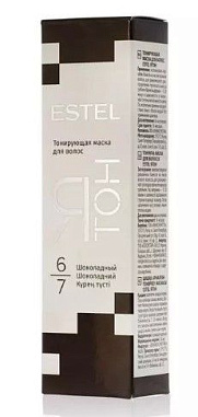 ESTEL ЯТОН Тонирующая маска для волос 60мл 6/7 Шоколадный от магазина МылоПорошок