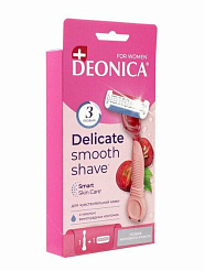 ✔️DEONICA FOR WOMEN бритва с олной сменной кассетой 3лезвии  - купить за  в г. Махачкале