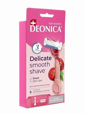 ✔️DEONICA FOR WOMEN бритва с олной сменной кассетой 3лезвии  - купить за  в г. Махачкале