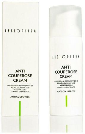 ✔️ANGIOPHARM Крем д/лица 50мл Антикуперозный - купить за  в г. Махачкале