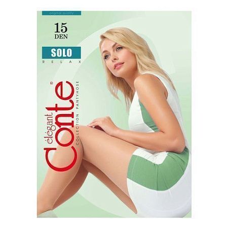 ✔️Conte Колготки 15den 4L Solo natural  - купить за  в г. Махачкале