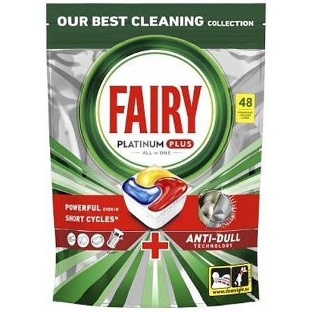✔️FAIRY Platinum PLUS  Ср-во д/мытья посуды в капсулах д/ посудомоечных машин 48шт - купить за  в г. Махачкале