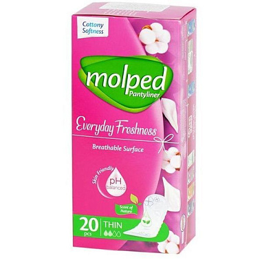 ✔️Molped Pantyliner Прокладки ежедневные 20шт  - купить за  в г. Махачкале