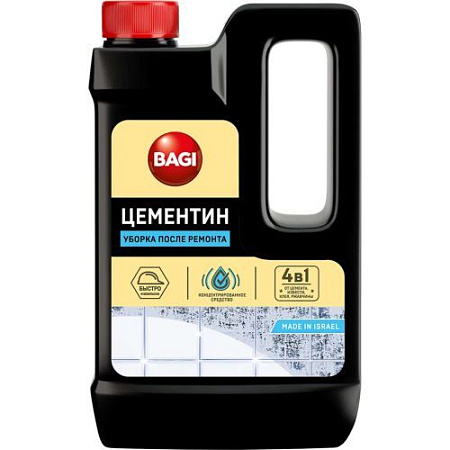 ✔️Bagi ЦЕМЕНТИН уборка после ремонта, 500мл - купить за  в г. Махачкале