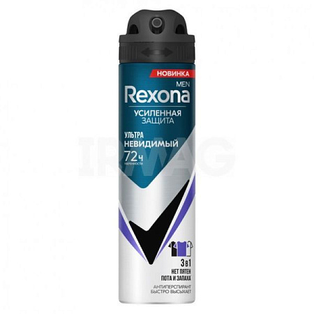 ✔️REXONA Дез-аэр. 150мл муж. Ультра Невидимый - купить за  в г. Махачкале