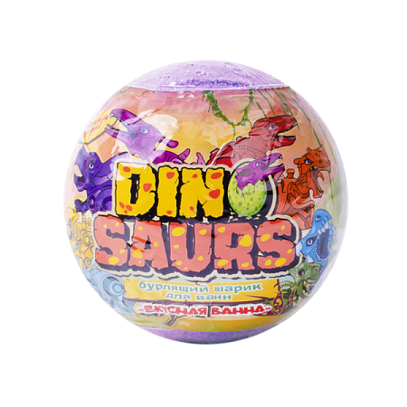 ✔️Бурлящий  шарик для ванн Dino Saurs 130г  - купить за  в г. Махачкале