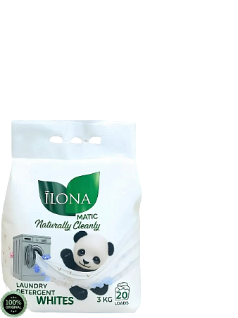 ✔️ILONA Стиральный порошок 3кг White/6 - купить за  в г. Махачкале