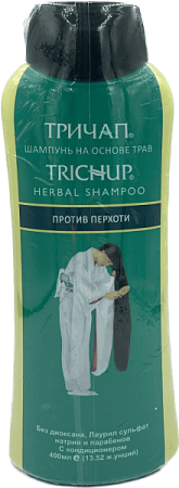 VASU TRICHUP Шампунь 400мл ПРОТИВ ПЕРХОТИ,с кондиционером  от магазина МылоПорошок