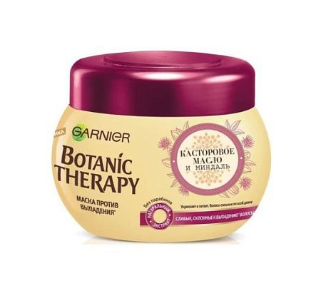 GARNIER Botanic Therapy Маска 300мл Касторовое масло и миндаль от магазина МылоПорошок