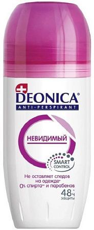 ✔️Deonica женский антиперспирант-ролик 50мл Невидимый, без спирта, до 48 часов защиты - купить за  в г. Махачкале