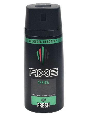 ✔️AXE Дез-аэроз. 150мл Africa Защита от пота - купить за  в г. Махачкале