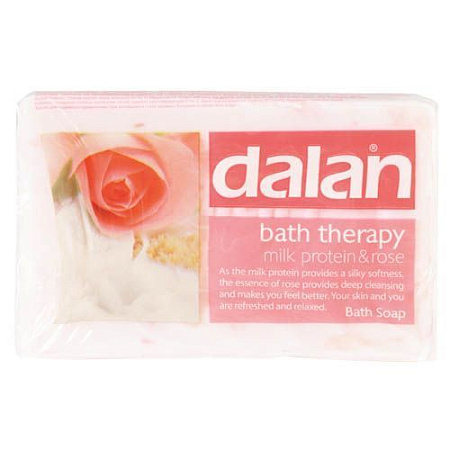 Dalan Bath Therapy банное мыло 175г Молочный протеин и Роза от магазина МылоПорошок