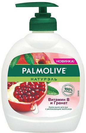 Palmolive Мыло-жидкое 300мл Витамин В и гранат/12 от магазина МылоПорошок