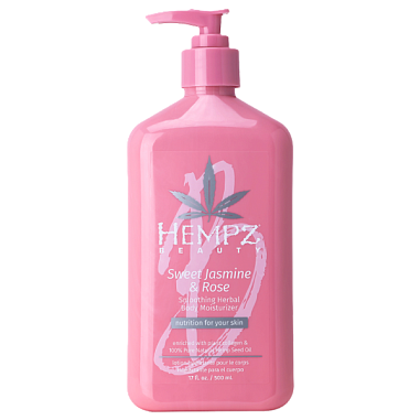 ✔️HEMPZ Молочко для тела 500мл Жасмин и Роза - купить за  в г. Махачкале