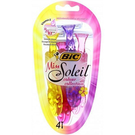 ✔️Big 2шт Бритва Miss Soleil colour 4шт/10 - купить за  в г. Махачкале