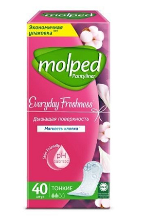 ✔️Molped Pantyliner Прокладки гигиенические ежедневные 40шт - купить за  в г. Махачкале