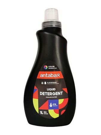 ✔️Antabax Жидкий стир.порошок 1л Color Detergent для чёрного - купить за  в г. Махачкале