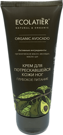 ✔️ECL GREEN Крем для потрескавшейся кожи ног Глубокое питание Серия ORGANIC AVOCADO, 100 мл - купить за  в г. Махачкале