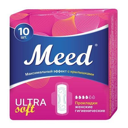 ✔️Meed Прокладки 4к 10шт ULTRA soft - купить за  в г. Махачкале