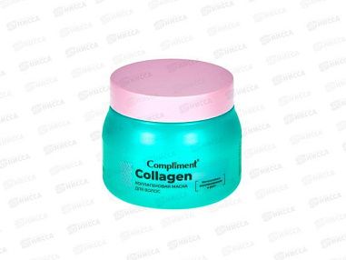 Compliment Маска д/волос 400мл Collagen от магазина МылоПорошок