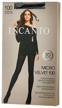 ✔️Incanto Колготки 100den 4L Micro velvet nero  - купить за  в г. Махачкале