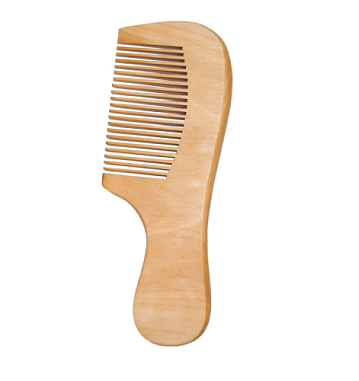 ✔️S.S. Расческа дерево с ручкой 1 шт. - купить за  в г. Махачкале