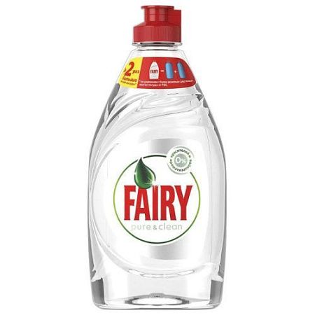 ✔️FAIRY All in 1 Средство для мытья посуды Pure&Clean 450мл - купить за  в г. Махачкале