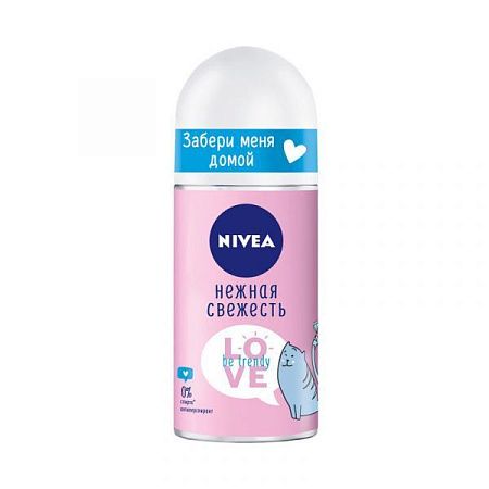 ✔️NIVEA Дез-ролл женск. 50мл Нежная свежесть  - купить за  в г. Махачкале