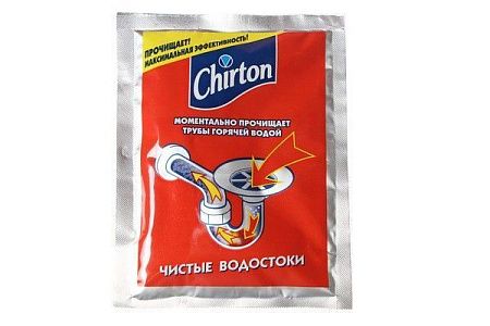 ✔️Chirton Очиститель труб 80г Чистые водостоки - купить за  в г. Махачкале