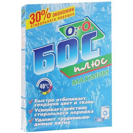 ✔️БОС ПЛЮС МАХ Отбеливатель 600гр /30 - купить за  в г. Махачкале