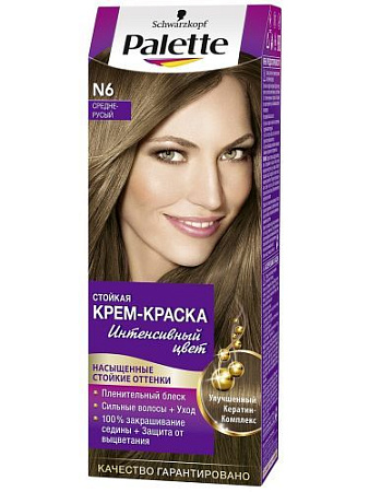 Palette Краска N6 (Средне русый) от магазина МылоПорошок