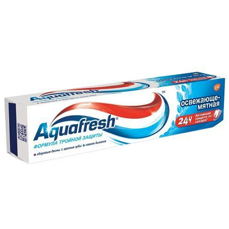 ✔️Aquafresh Зубная паста Освежающая -мятная 50мл - купить за  в г. Махачкале