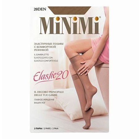 ✔️MINIMI Гольфы 20Den Caramello Elastic - купить за  в г. Махачкале