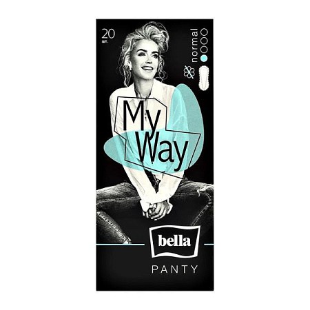 ✔️BELLA Прокладки 20шт Ежедневные Panty My Way  sensitive/20 - купить за  в г. Махачкале