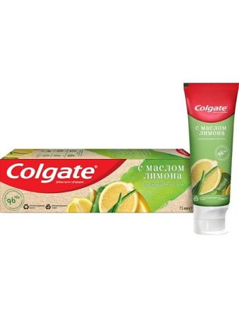 ✔️Зубная паста Colgate с фтюридом Лимон 75мл - купить за  в г. Махачкале