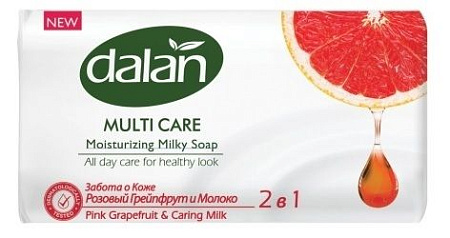 Dalan Multi Care увлажняющее крем-мыло 150г Грейпфрут и Молоко от магазина МылоПорошок