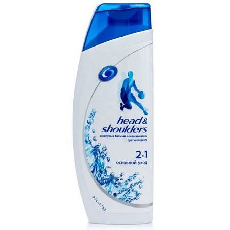 HEAD & SHOULDERS Шампунь 200мл 2в1 против перхоти Основной уход для нормальных волос  от магазина МылоПорошок