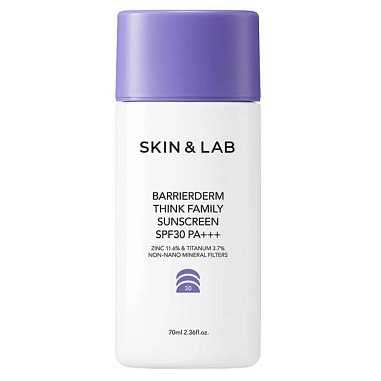 ✔️Skin&Lab Солнцезащитный крем д/лица 70мл Д/всех типов кожи SPF30 PA+++ - купить за  в г. Махачкале