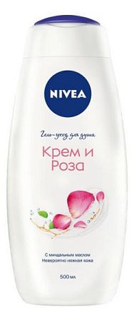 ✔️NIVEA Гель-уход д/душа 500мл Крем и Роза - купить за  в г. Махачкале