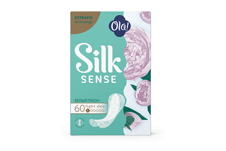 ✔️OLA SILK SENSE Прокладки 60шт Ежедневные Белый пион - купить за  в г. Махачкале